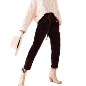Free People Margate Corduroy Trousers